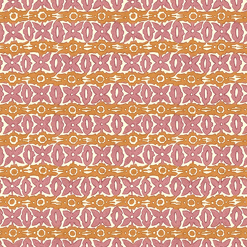 Galbraith & Paul Monarch Rhubarb Fabric Sample
