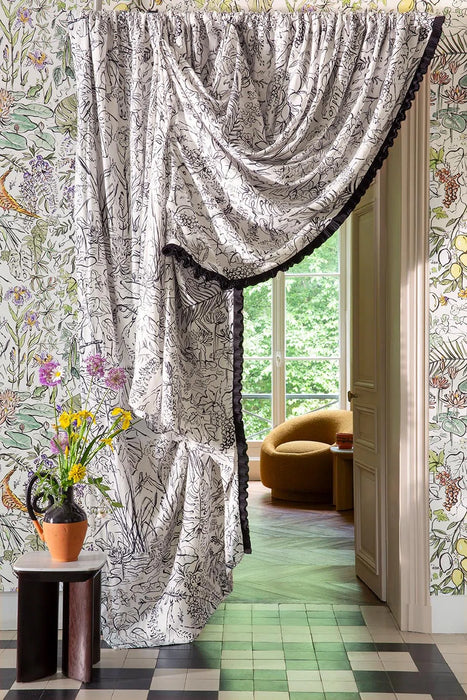 Pierre Frey Flore Tropical Fabric Sample F3908002