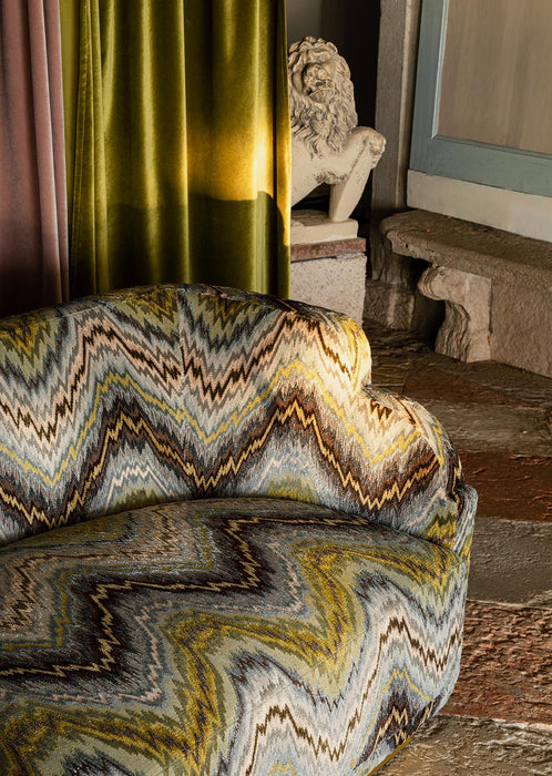 Fadini Borghi Budapest Sottobosco Fabric Sample I5549004