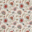 Nina Campbell Mandana Blue / Ruby / Ivory Fabric NCF4560-01
