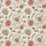 Nina Campbell Mandana Aqua / Coral Fabric NCF4560-04