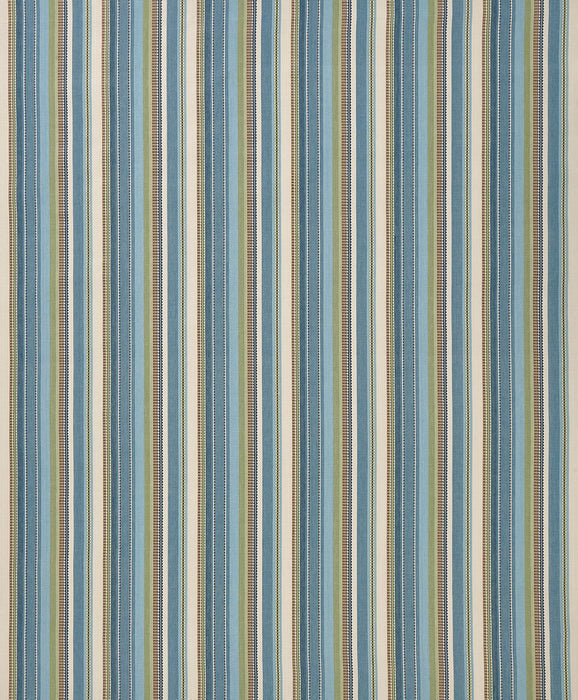 Nina Campbell Nehir Blue / Green Fabric Sample NCF4561-01