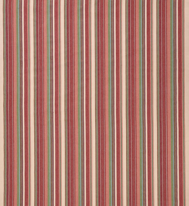 Nina Campbell Nehir Red / Green Fabric NCF4561-02
