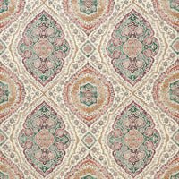 Nina Campbell Karabali Jade / Amethyst / Amber Fabric NCF4562-03