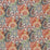 Nina Campbell Paridaiza Blue / Terracotta / Green Fabric NCF4565-01