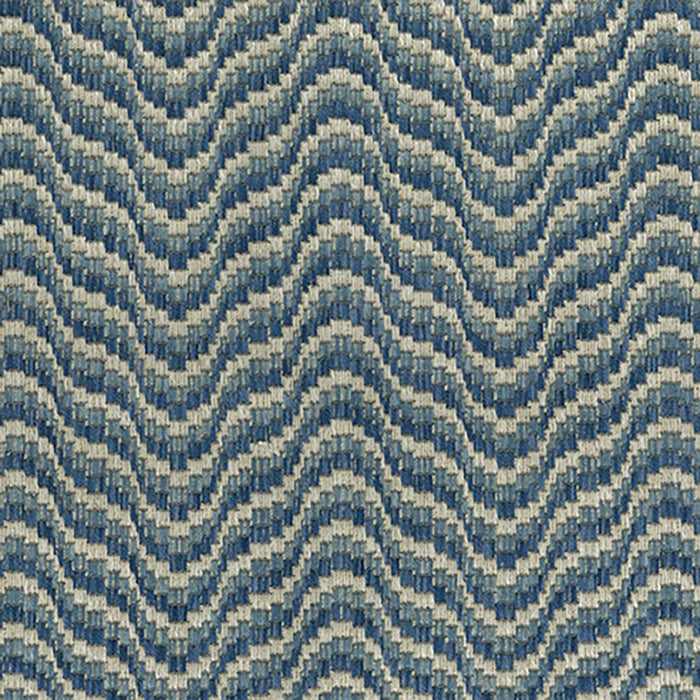 Nina Campbell Ondoso Blue Fabric NCF4572-02