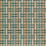 Nina Campbell Altana Teal / Cinnamon Fabric NCF4573-03