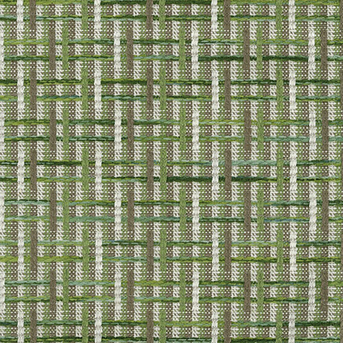 Nina Campbell Altana Green / Taupe Fabric Sample NCF4573-05
