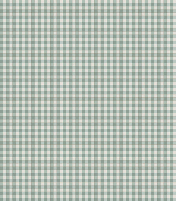 Nina Campbell Honfleur Check Jade Fabric Sample NCF4582-02
