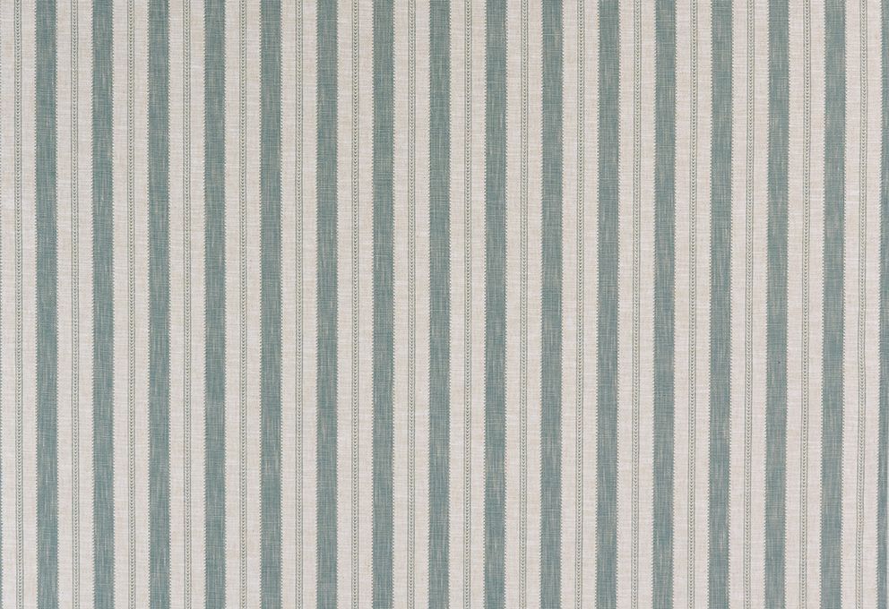 Nina Campbell La Rochelle Teal Fabric Sample NCF4583-04