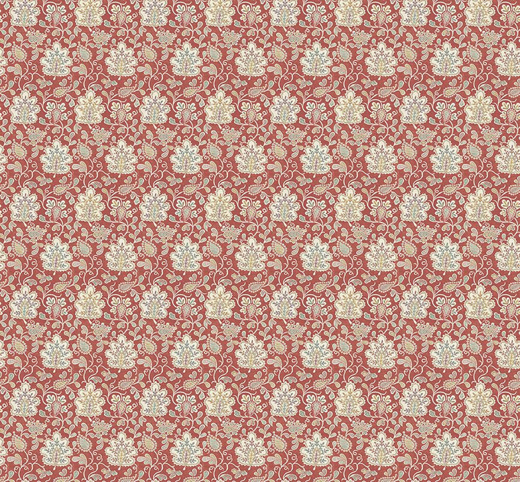 Nina Campbell Annecy Red Fabric NCF4585-01