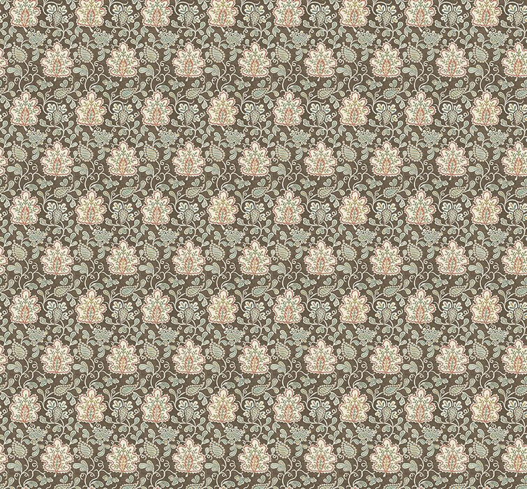 Nina Campbell Annecy Chocolate Fabric NCF4585-02