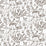 Nina Campbell La Quintinie Chocolate Fabric NCF4588-01