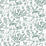 Nina Campbell La Quintinie Teal Fabric NCF4588-03