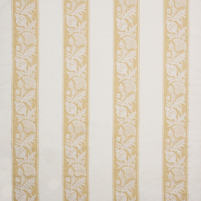 Nina Campbell Cerney Stripe Ochre Fabric NCF4601-04