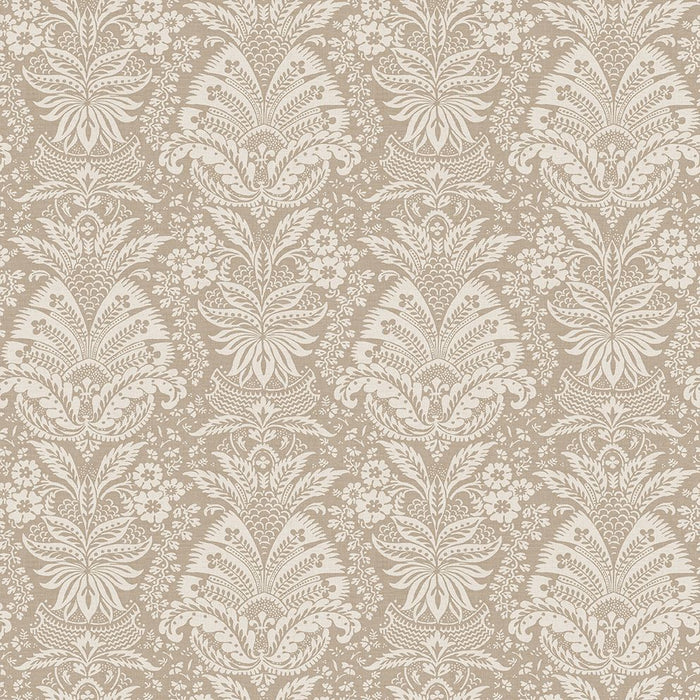 Nina Campbell Bourton Damask Linen Fabric Sample NCF4603-03