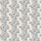 Nina Campbell Bibury Indigo/Red Fabric NCF4604-01