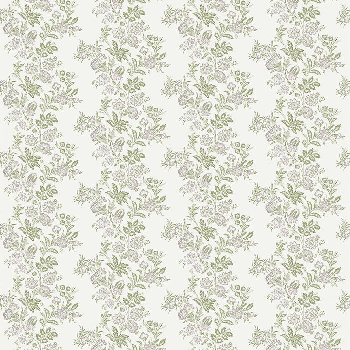 Nina Campbell Bibury Lilac/Sage Fabric Sample NCF4604-03