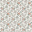 Nina Campbell Genevieve Teal / Coral / Ivory Fabric NCF4621-01