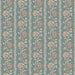 Nina Campbell Bertin Teal / Russet Fabric NCF4625-02
