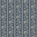 Nina Campbell Bertin Indigo / Chocolate Fabric NCF4625-04