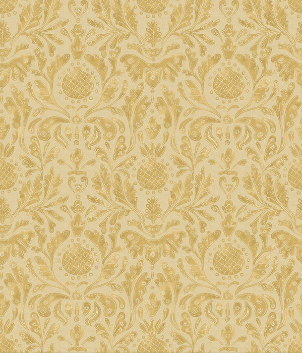 Nina Campbell Castellane Yellow / Orange Wallpaper NCW4591-04