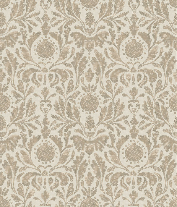 Nina Campbell Castellane Brown / Dark Neutral Wallpaper NCW4591-05