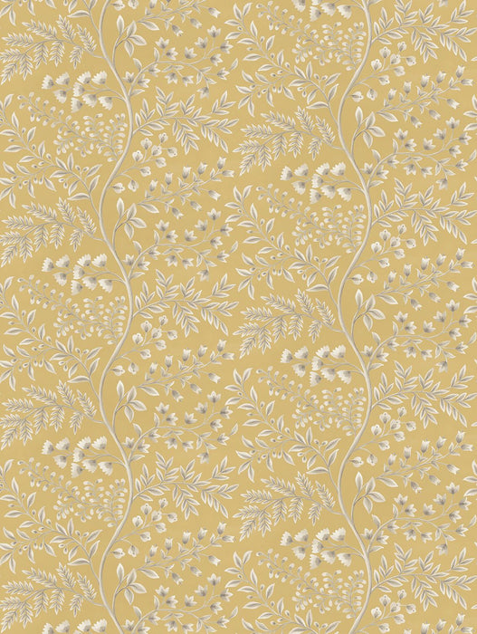 Nina Campbell Lamballe Yellow Wallpaper Sample NCW4630-01