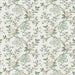 Nina Campbell Genevieve Green / Blue / Ivory Wallpaper Sample NCW4634-01