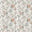 Nina Campbell Genevieve Teal / Coral / Ivory Wallpaper NCW4634-02
