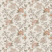 Nina Campbell Genevieve Taupe / Antique Rose / Linen Wallpaper Sample NCW4634-04
