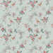 Nina Campbell Boscobel Duck Egg / Teal / Pink Wallpaper Sample NCW4637-01