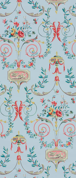 Le Manach Madame Tallien Rose Wallpaper Sample LP101003
