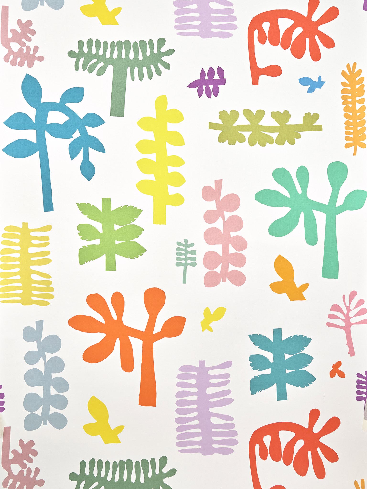 Pierre Frey Rangiroa Tropiques Wallpaper Sample FP980002