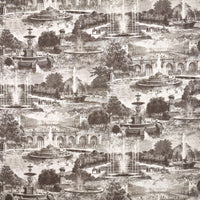 Pierre Frey Les fontainiers Graphite Fabric F4096001