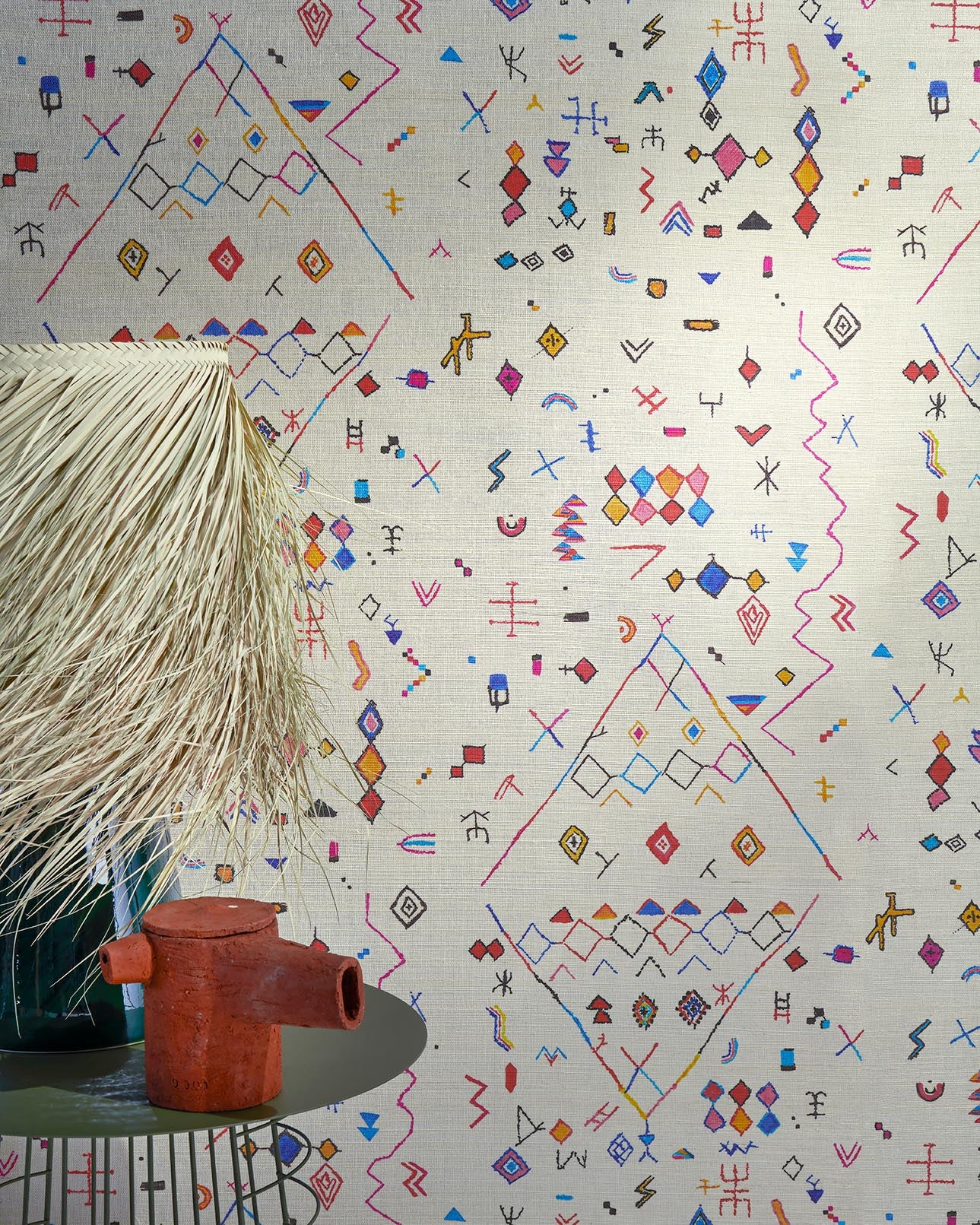 Pierre Frey Touareg Epices Wallpaper Sample FP964001