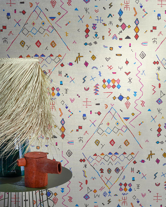 Pierre Frey Touareg Epices Wallpaper Sample FP964001