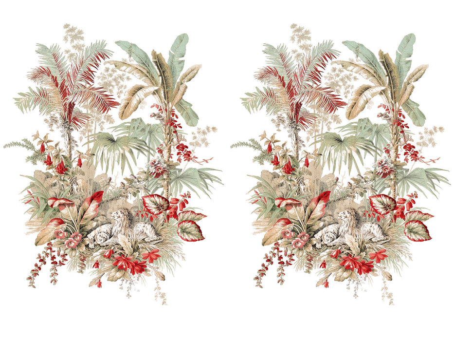 Pierre Frey Le Repos Des Fauves Jungle Wallpaper FP915001