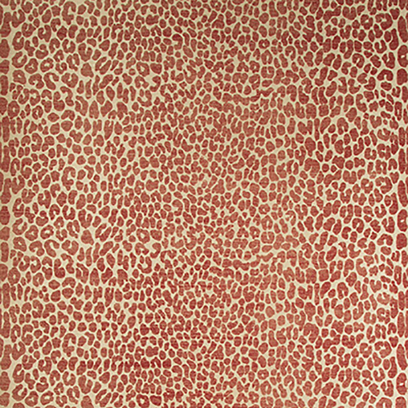 Lee Jofa Ocicat Paper Red Wallpaper Sample P2017108.19.0