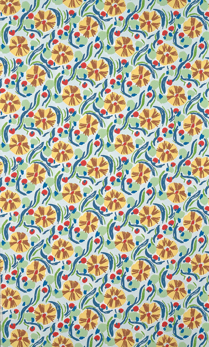 Pierre Frey Les Anemones Ete Wallpaper Sample FP006001