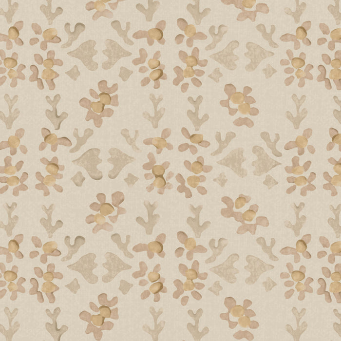 Galbraith & Paul Petals Sandalwood Wallpaper Sample