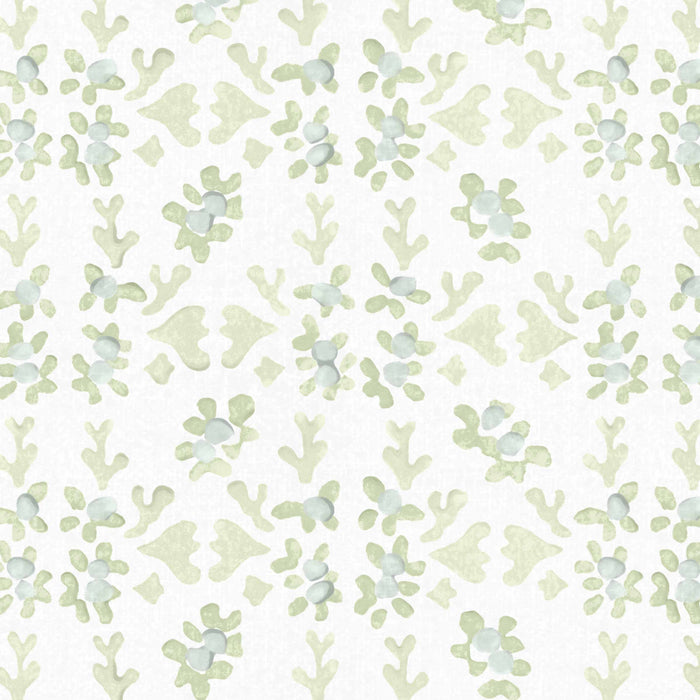 Galbraith & Paul Petals Tarragon Wallpaper Sample