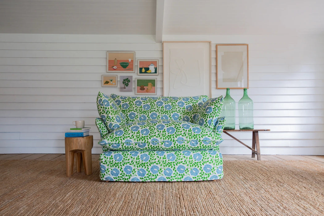 Christopher Farr Punch Paisley Green Fabric Sample