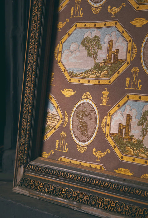 Fadini Borghi Ponte vecchio Pietra Fabric Sample I6664001