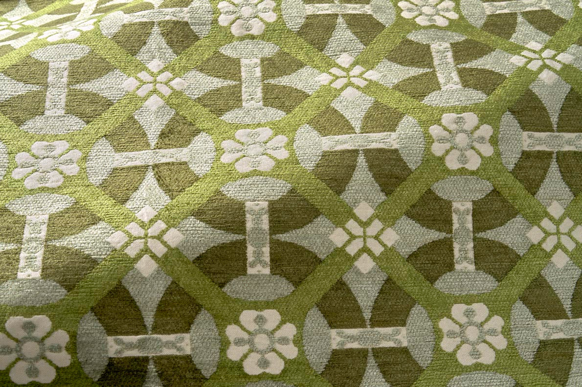 Le Manach Castelnau Fabric Sample L5077_CASTELNAU_C539_C542_C544_FE