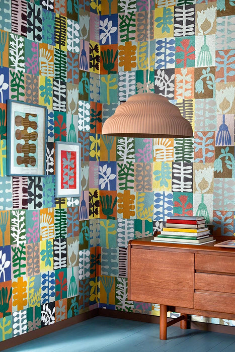 Pierre Frey Les Feuillages Boreal Wallpaper Sample FP225001