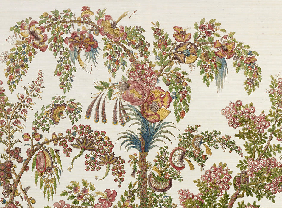 Braquenie Le Paradis Aux Mille Fleurs Multicolore Wallpaper Sample BP344001