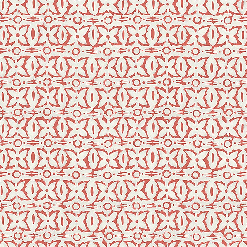 Galbraith & Paul Reverse Monarch Ruby Wallpaper Sample