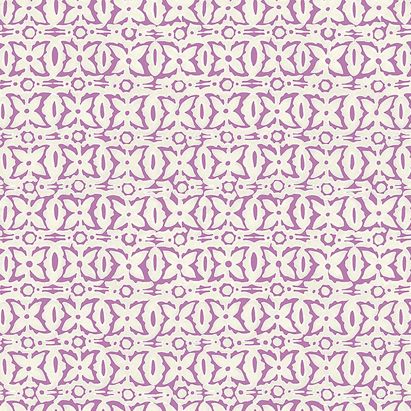 Galbraith & Paul Reverse Monarch Violet Wallpaper Sample