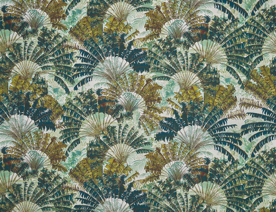 Pierre Frey L'Arbre Du Voyageur Vegetal Wallpaper Sample FP142001